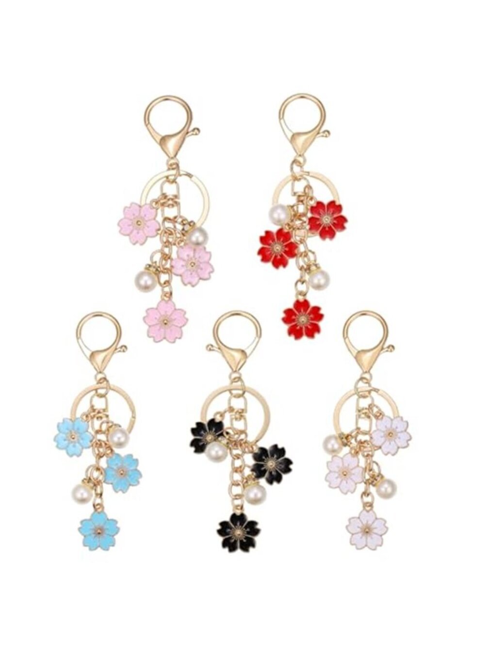 5PCS Bag Charms for Handbags Key Chains for Women |